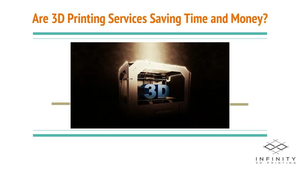 are 3d printing services saving time and money
