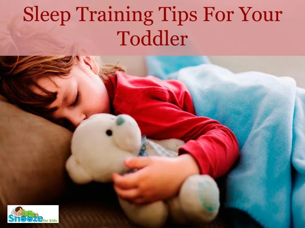 sleep training tips for your toddler