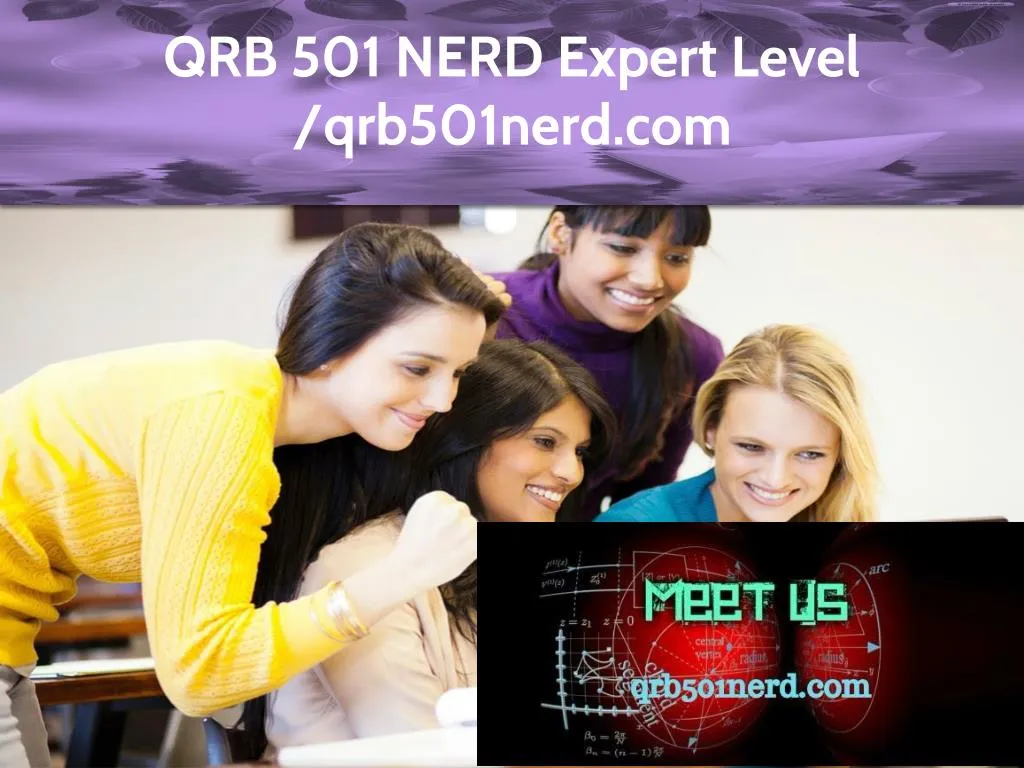 qrb 501 nerd expert level qrb501nerd com