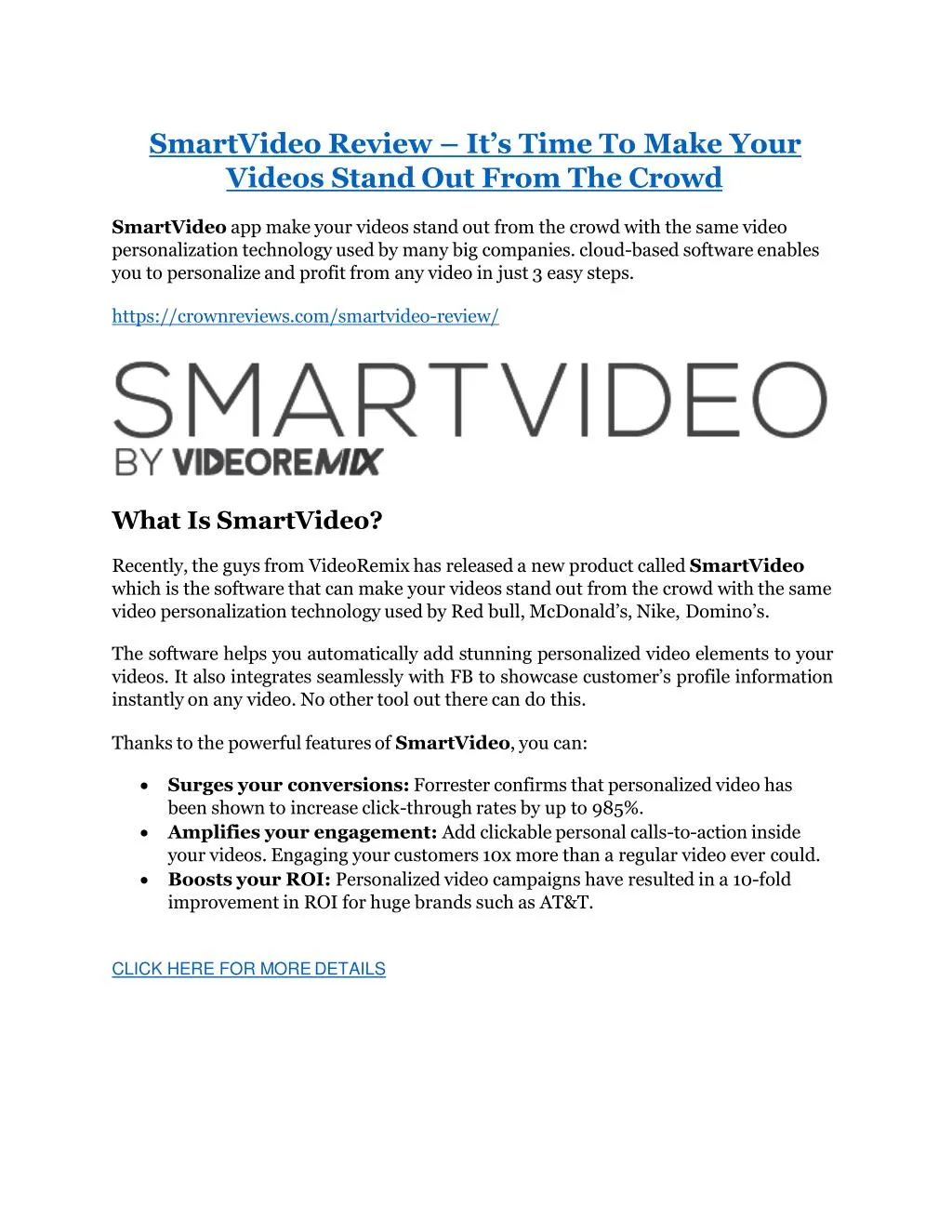 smartvideo review it s time to make your videos