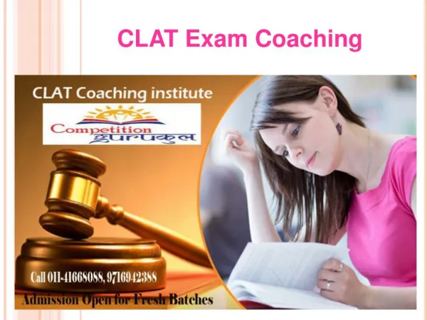 CLAT Exam Coaching