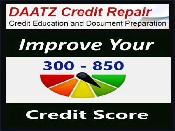 Find the best services for fixing credit problems
