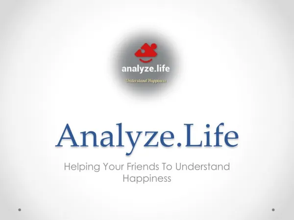 analyze life