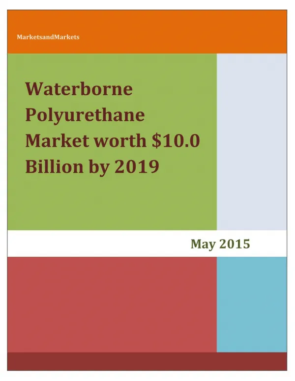 waterborne polyurethane market