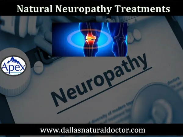 Natural Neuropathy Treatments