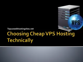 Choosing Cheap VPS Hosting Technically - slide 1