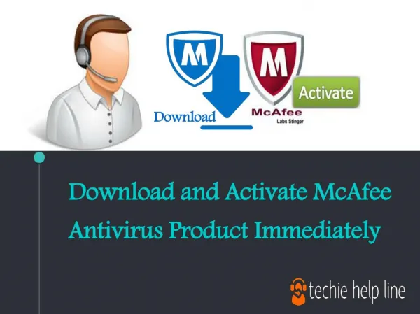 Download and Activate McAfee Antivirus Product Immediately