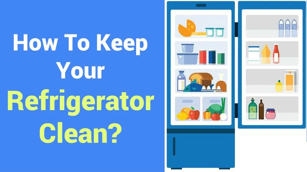 how to keep your refrigerator clean