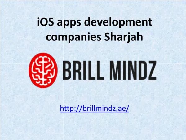 iOS apps development company Sharjah