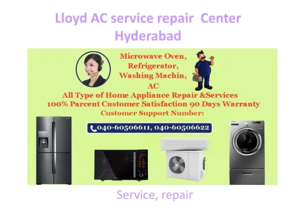 Lloyd ac service center hyderabad
