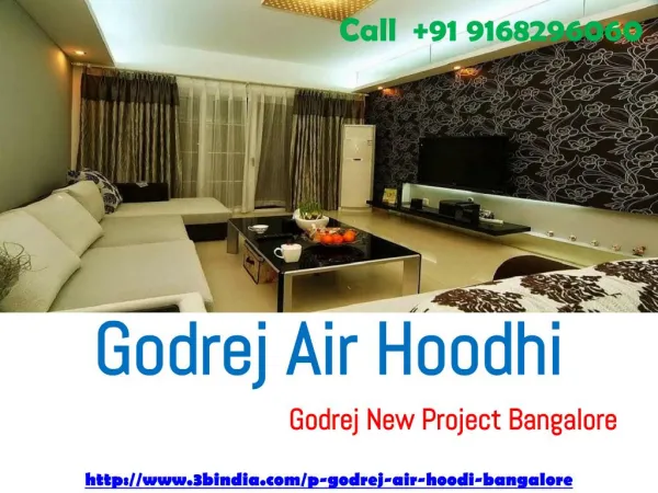 Godrej Air Hoodi - Godrej New Project Bangalore