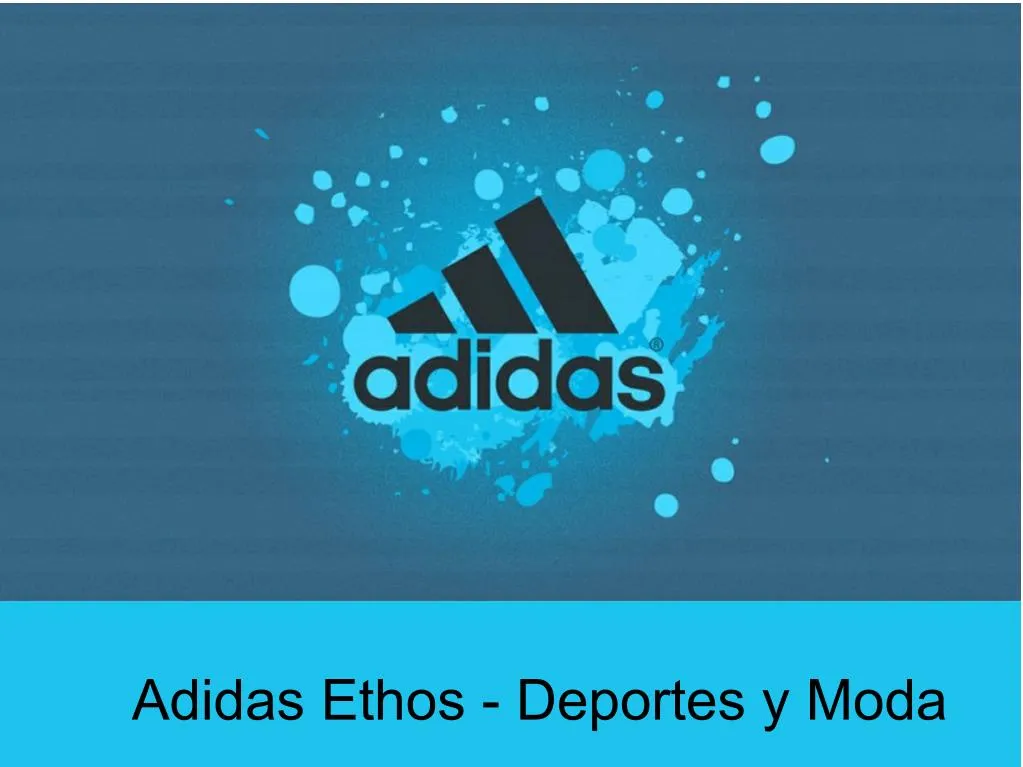 adidas ethos deportes y moda