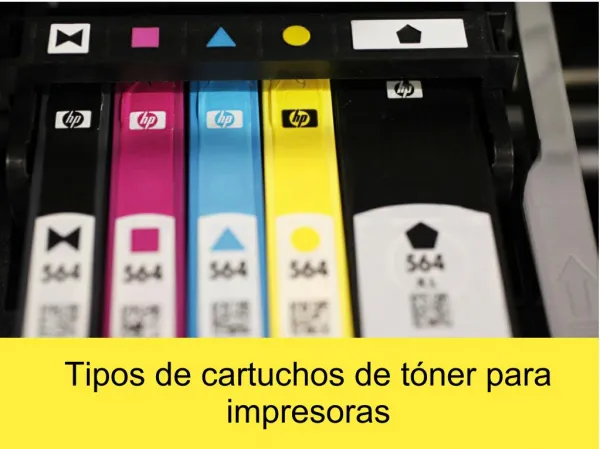 tipos de cartuchos de t ner para impresoras