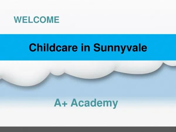 After School Sunnyvale | Childcare in Sunnyvale