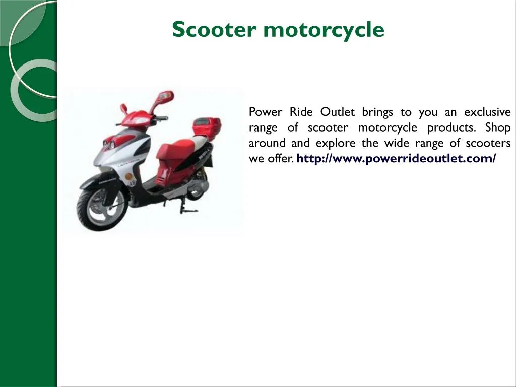 scooter motorcycle