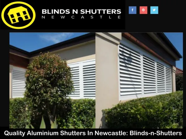 Quality Aluminium Shutters In Newcastle: Blinds-n-Shutters