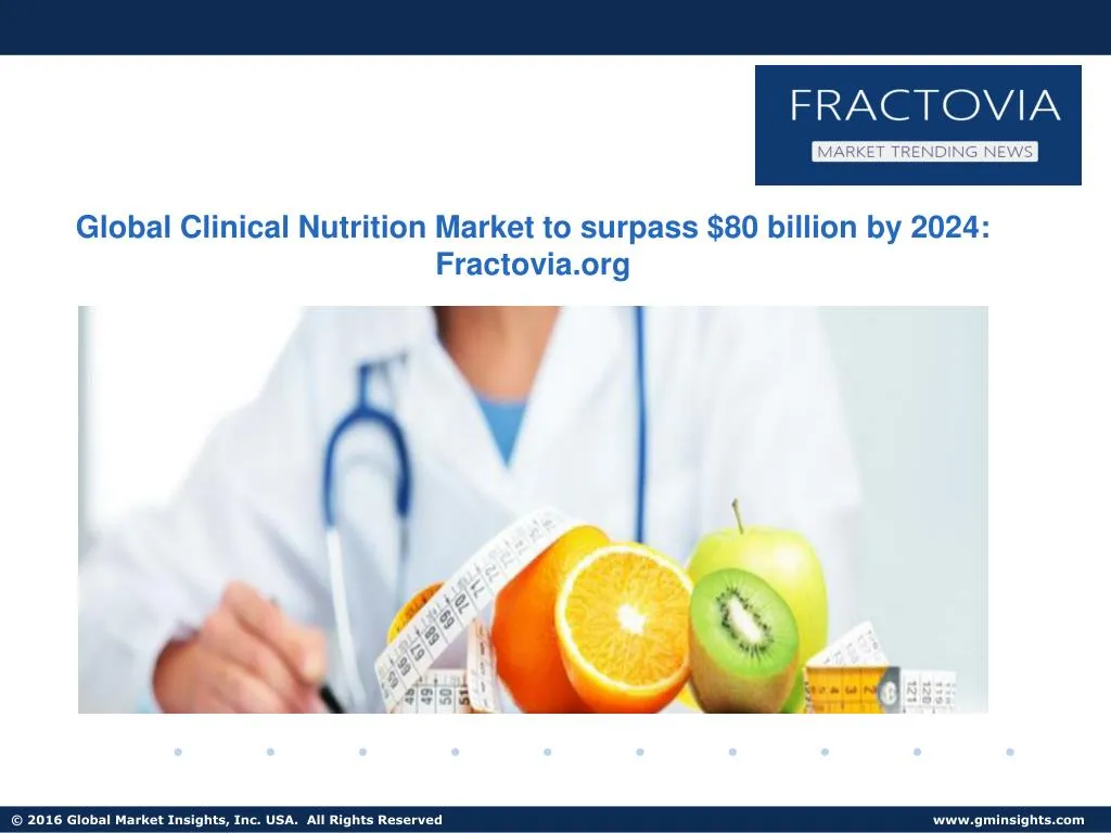 global clinical nutrition market to surpass