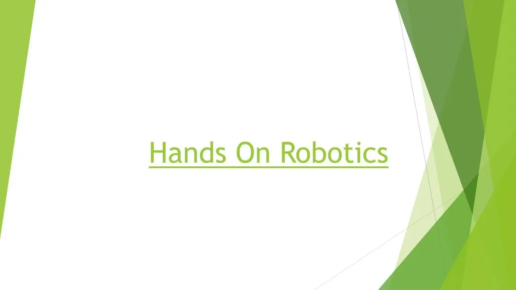 hands on robotics