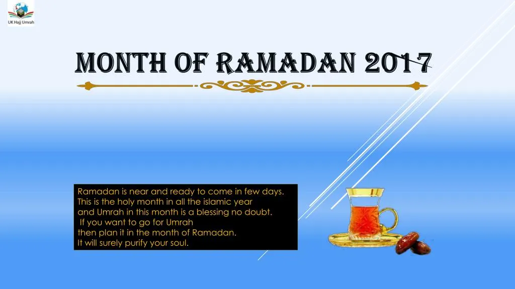month of ramadan 2017