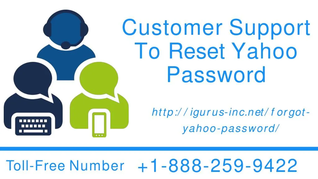customer support to reset yahoo password