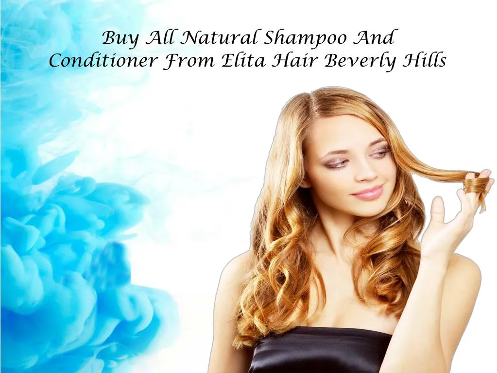 buy all natural shampoo and conditioner from