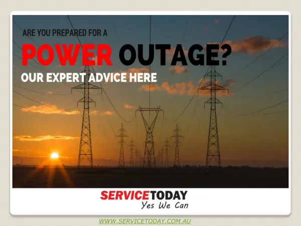 Stay Prepared For Emergency Power Outage - Call 03 99993317 Emergency Electician Melbourne