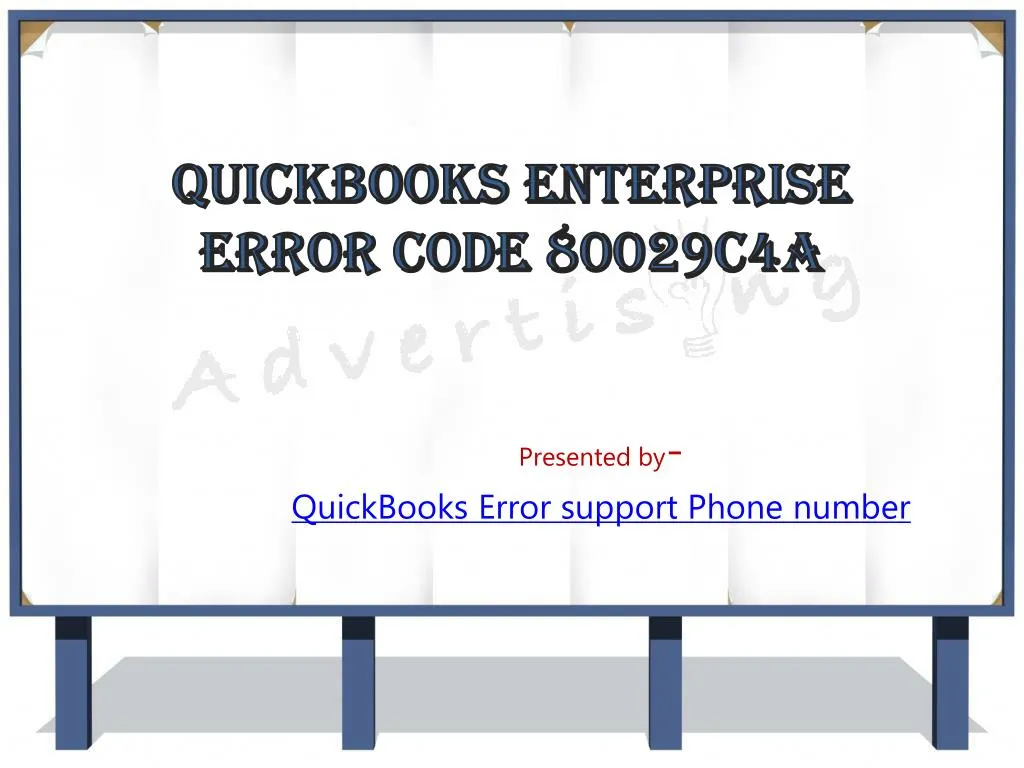 quickbooks enterprise error code 80029c4a