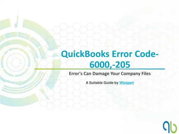 QuickBooks Error Code-6000,-205