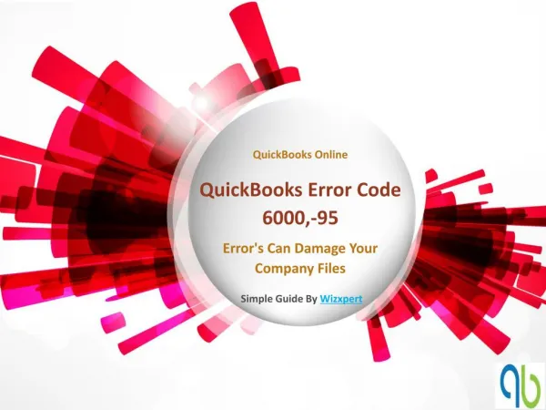 QuickBooks Error Code 6000,-95