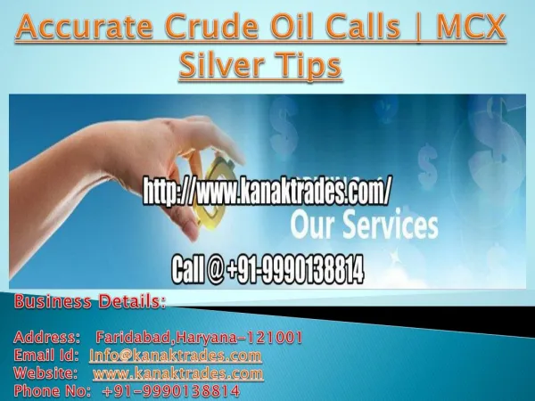 Mcx Commodity Tips Free Trial, Free Trial Commodity Tips Call @ 91-9990138814
