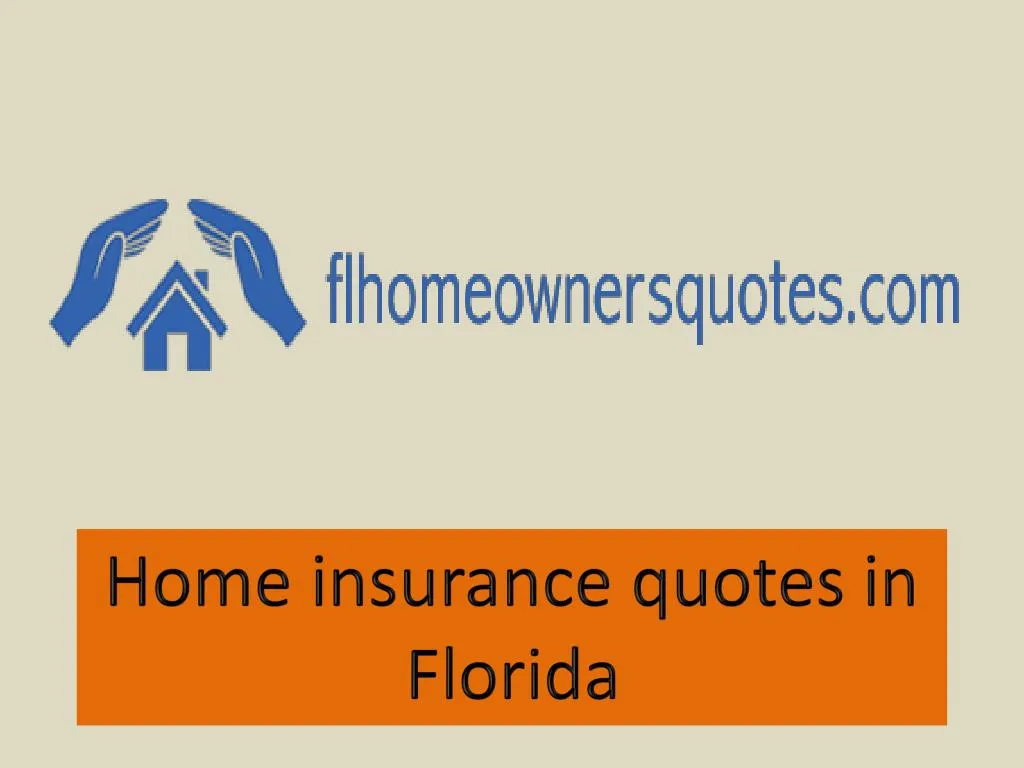 home insurance quotes in florida