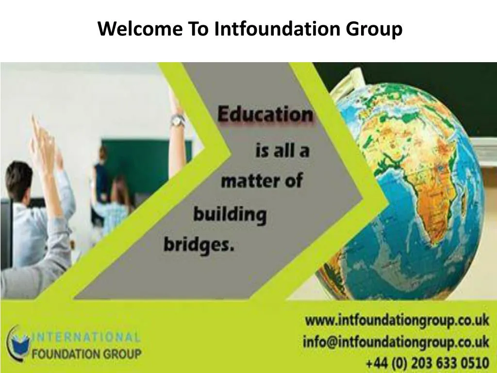 welcome to intfoundation group