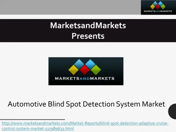 Blind Spot Detection (BSD) System
