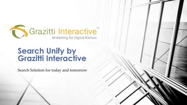 Enterprise Site Search Platform | Search Unify by Grazitti Interactive