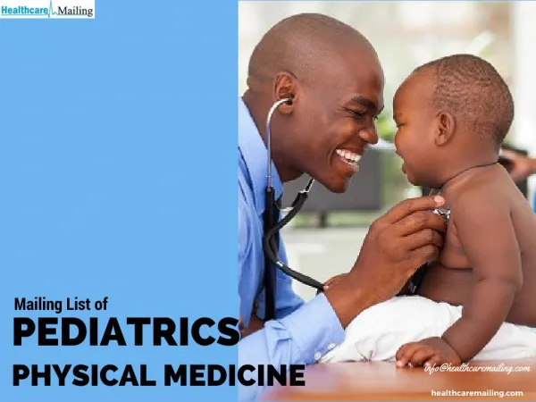 Pediatrics Physical Medicine Mailing List