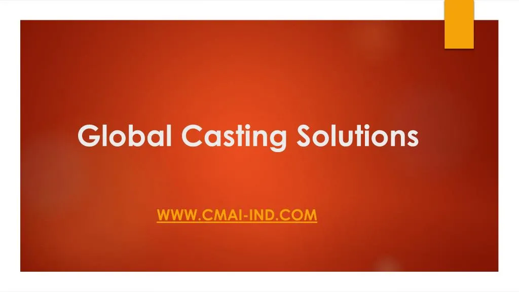 global casting solutions