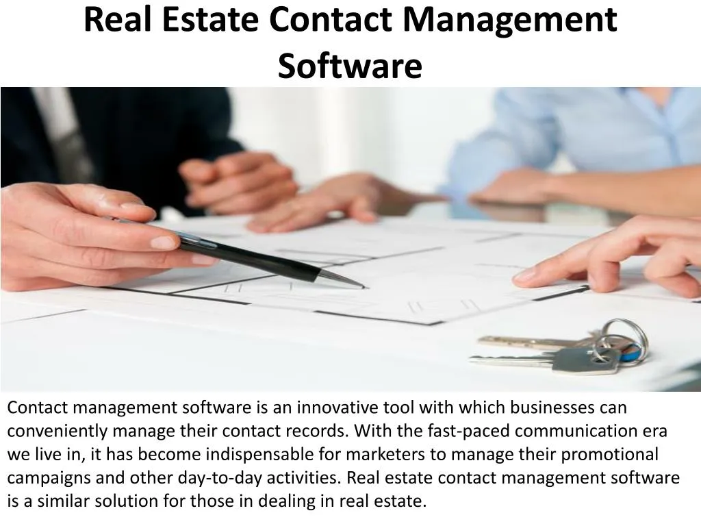 real estate contact management software