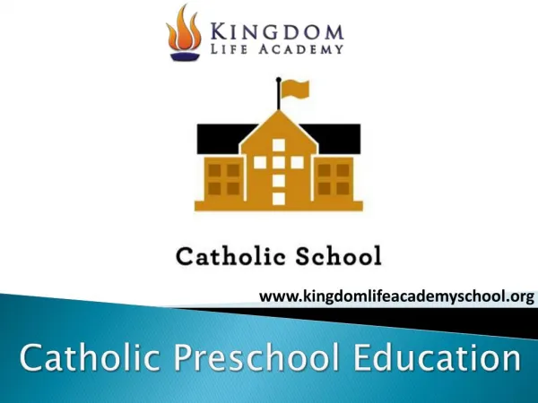 Catholic preschool education in Rancho Santa Margarita CA