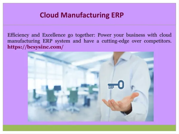 Cloud Erp Small Business