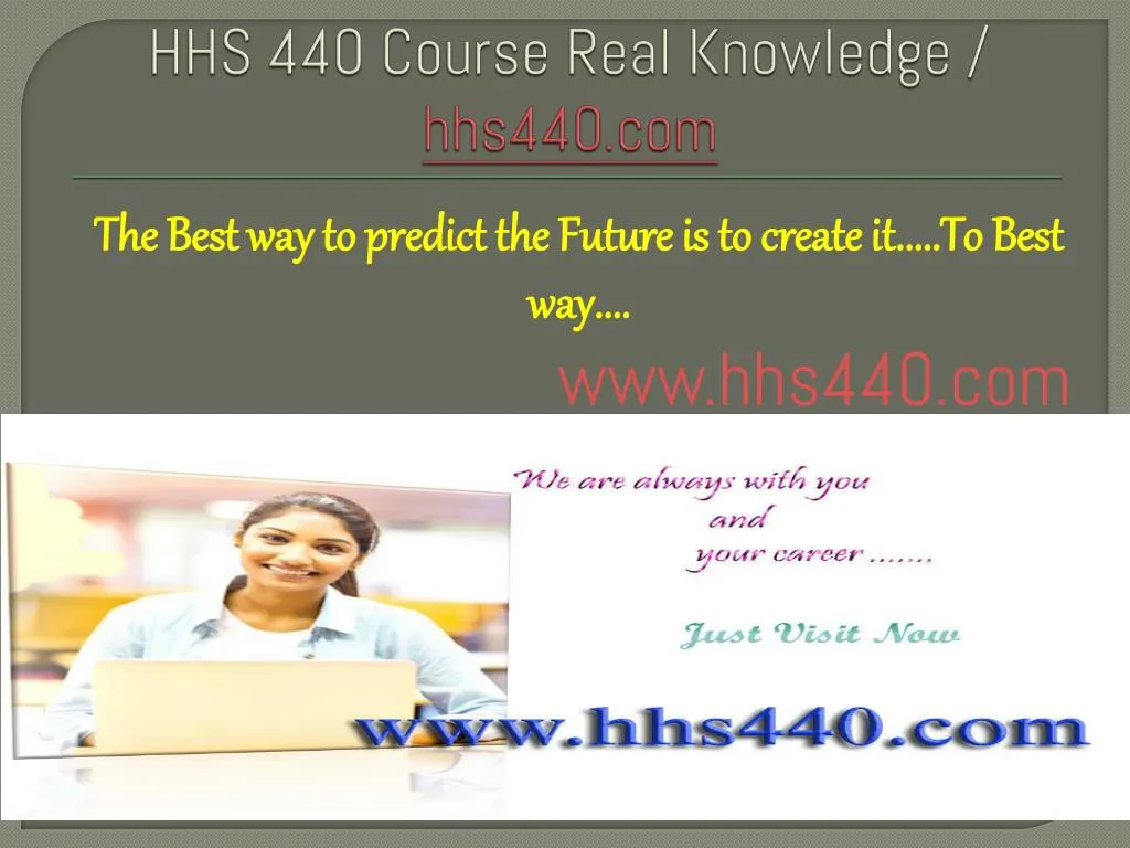 hhs 440 course real knowledge hhs440 com