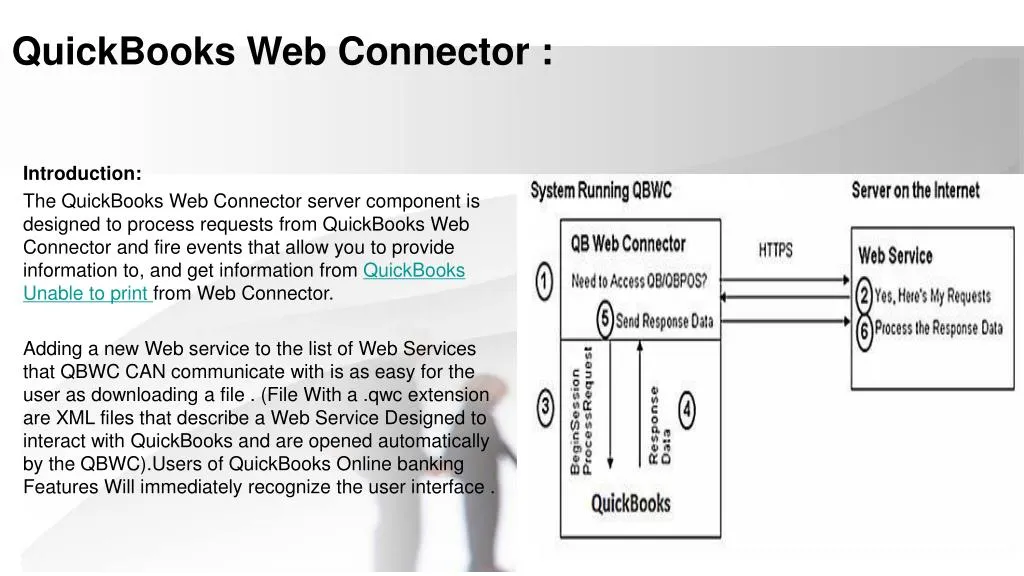 quickbooks web connector