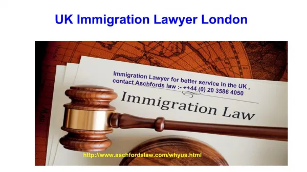 UK Immigration Lawyer London