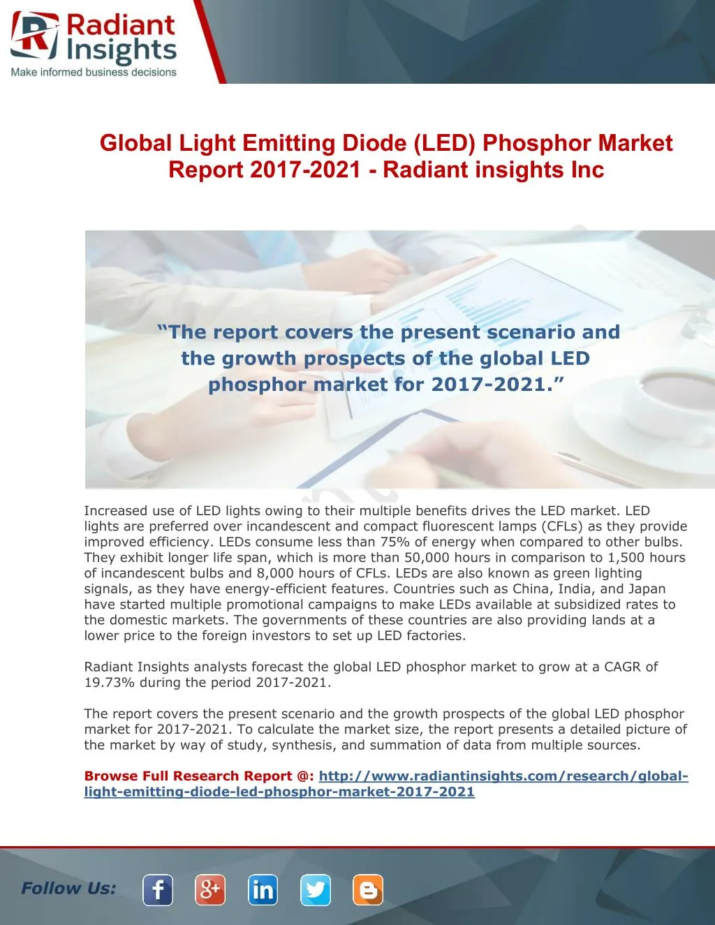 global light emitting diode led phosphor market