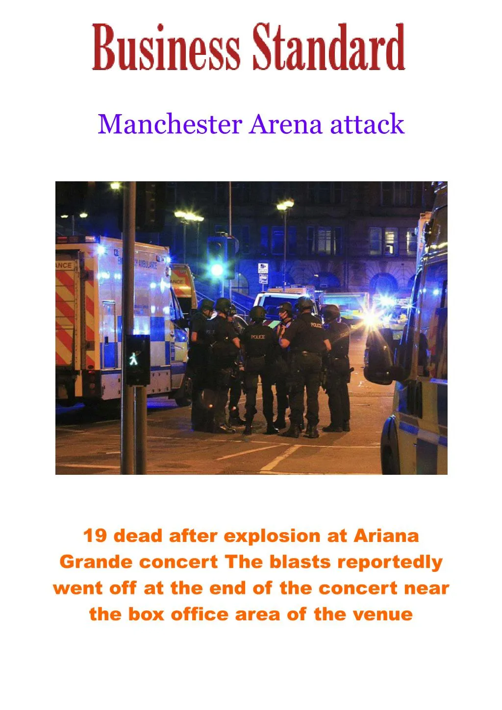 manchester arena attack