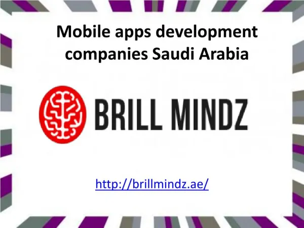 Mobile application development companies Saudi Arabia