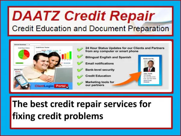Get the Lexington credit repair services