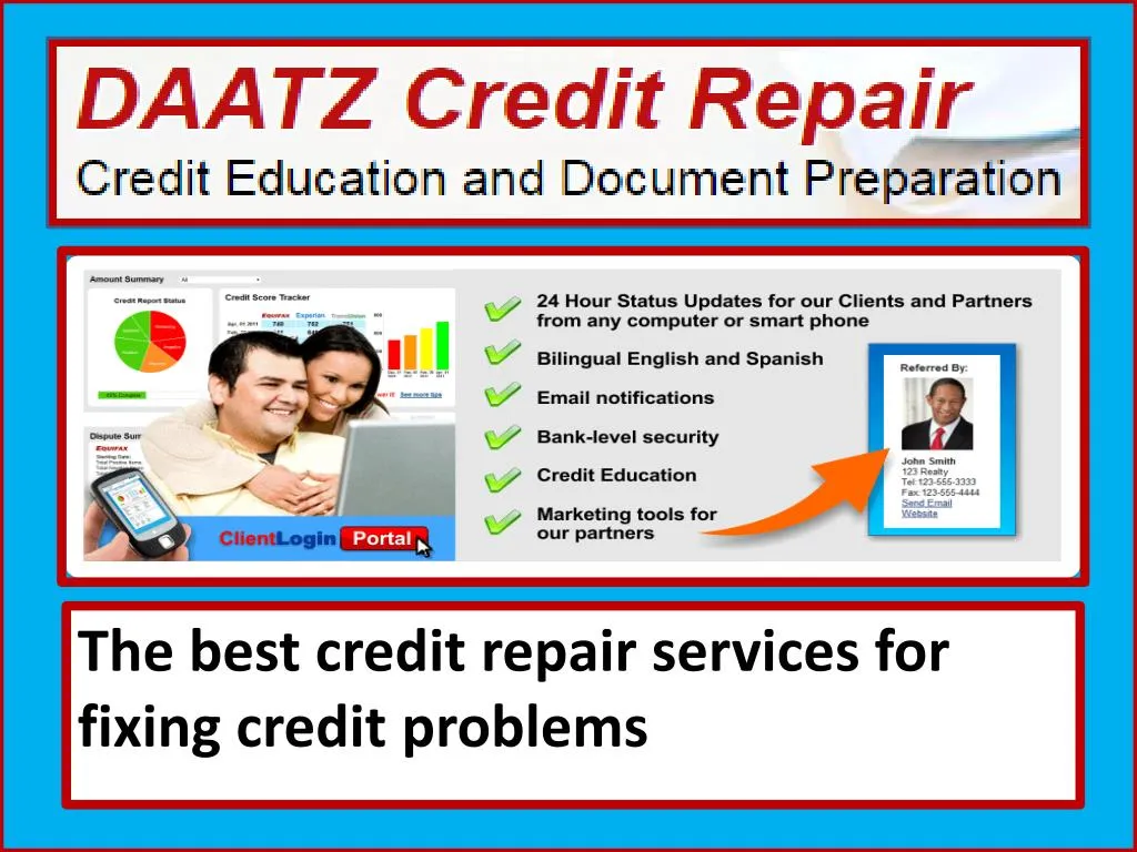 the best credit repair services for fixing credit