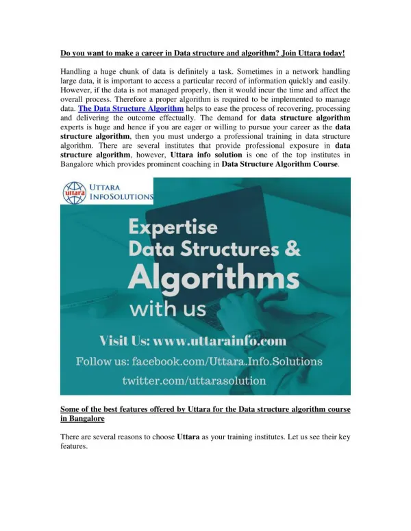 Data Structures Algorithms Course