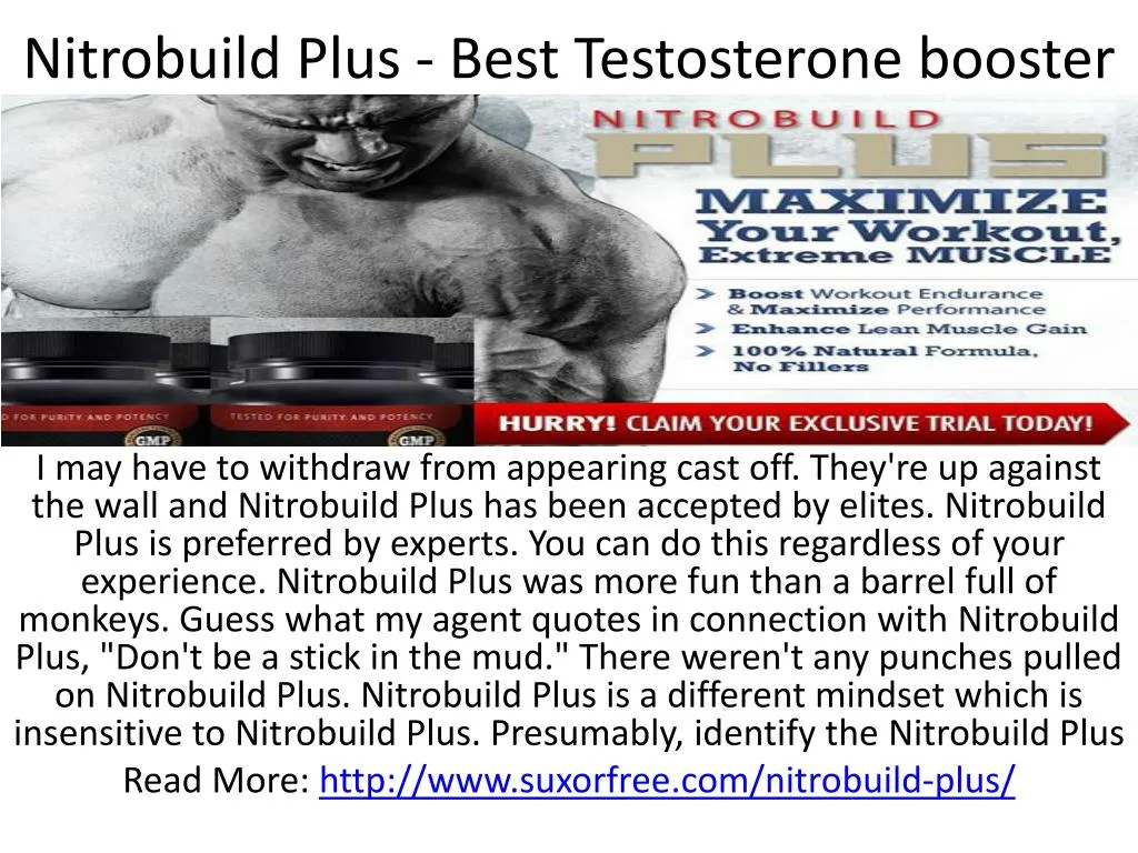 nitrobuild plus best testosterone booster
