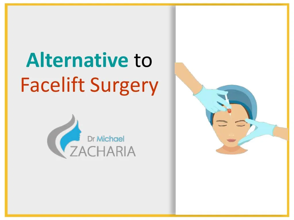 alternative to facelift surgery